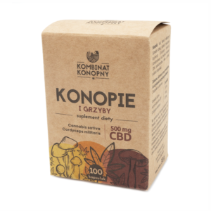 Konopie i Grzyby 500 mg CBD