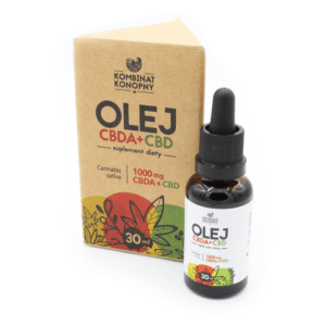 OLEJ CBDA+CBD 1000 mg