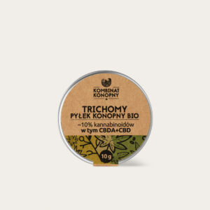 TRICHOMY – Pyłek Konopny BIO ~10%  (w tym CBDA/CBD)